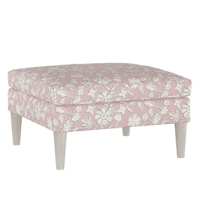 target floral ottoman