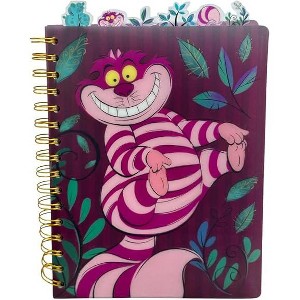 Disney Alice in Wonderland Cheshire Cat Journal Notebook, Spiral Bound, 144 Lined Pages, 8 x 7 inches - 1 of 1