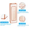 Unique Bargains Sturdy Paper Clear Window Wine Gift Bags with Rope Handles 4.92"x3.35"x14.2" - 3 of 4
