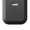 Globe Electric 6' Designer Series USB-A & USB-C Charging Black: Wall Charger with USB Cable, 21A, 1625W, 120V Output - 4 of 4