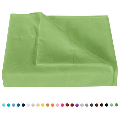 Brushed Microfiber Flat Sheet Only, Super Soft Hotel Quality Top Sheet - NTBAY