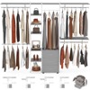 Besiost Heavy-duty Garment Rack Closet Organizer with Tower Shelving - 2 of 4