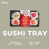 Fabcat Sushi Tray with 6 Sushi Rolls Interactive Cat Toys - 2 of 3