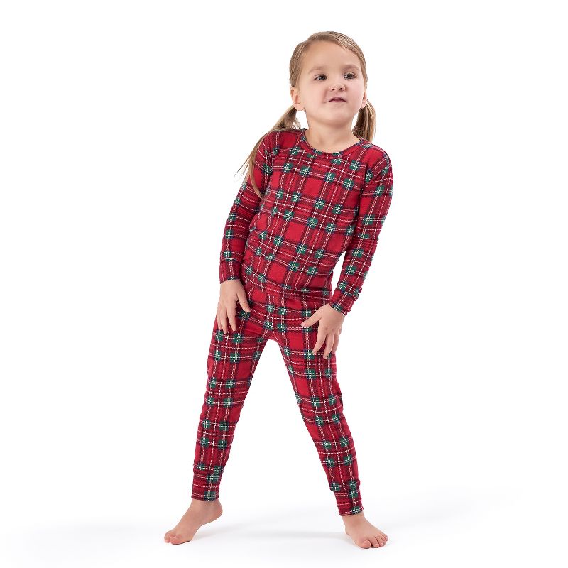 Gerber Holiday Family Neutral Baby and Toddler Matching Pajamas, 2-Piece, 3 of 10