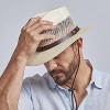 Men's 's Milan Straw Fedora Hat - American Hat Makers - 2 of 2