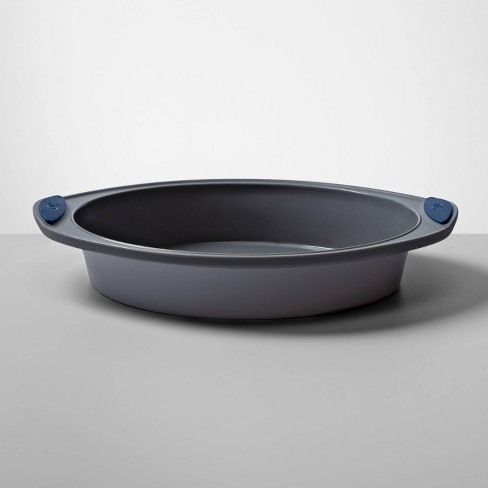 9" Silicone Round Cake Pan - Made By Design™ - image 1 of 2