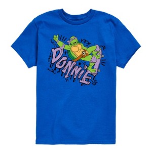 Boys' - Teenage Mutant Ninja Turtles - Donnie Short Sleeve Graphic T-Shirt - 1 of 4