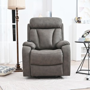 Electric Lift And Recline Chairs,Power Lift Chairs For Seniors,Recliner Armchair For Elderly,Remote Control Recliner Sofa-Cuddlewood - 1 of 4