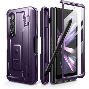 Dexnor Full Body Case for Samsung Galaxy Z Fold 4 5G(2022), Military-Grade Full-Body Shockproof Rugged Bumper Case - 1 of 3