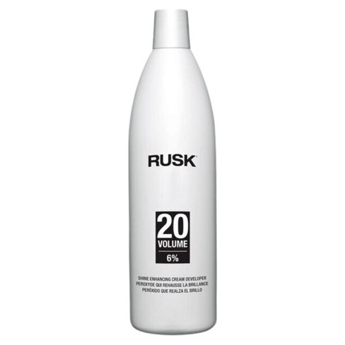 Rusk Universal Shine Enhancing 20 Volume 6 Cream Developer Optimal And Predictable Color Results Superior Gray Coverage 33.8 Oz Target