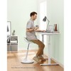 SONGMICS Standing Desk Chair, Adjustable Ergonomic Standing Stool,Swivel Sitting Balance Chair, Anti-Slip Bottom Pad - 2 of 4