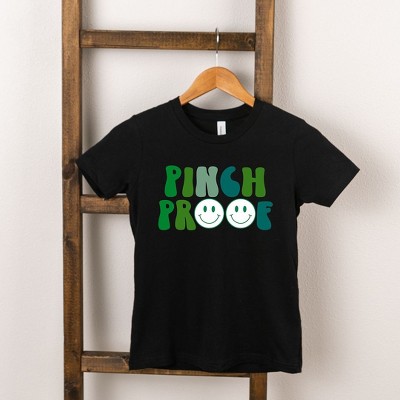 The Juniper Shop Pinch Proof Smiley Face Toddler Short Sleeve Tee