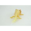 Axolotl, Gold Morph Color, Albino, Rubber Salamander, Museum Quality, Hand Painted, Realistic Amphibian, Toy, 7 Inches Long. CH1022 BB217 - 4 of 4
