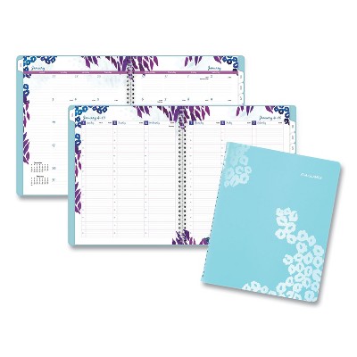 AT-A-GLANCE Wild Washes Weekly/Monthly Planner 11 x 8.5 Floral Animal 2022 523905