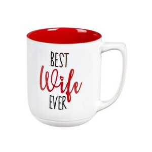 Evergreen Ceramic Cup, 14 OZ, Best Wife Ever - 1 of 1