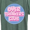 Women's - Instant Message - Over Thinkers Club Short Sleeve Graphic T-Shirt - 2 of 4