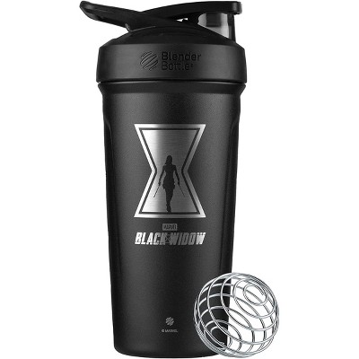 Blender Bottle Marvel Strada 24 oz. Insulated Shaker with Loop Top - Black Widow