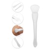 Unique Bargains Silicone Face Mask Brushes Face Mask Applicator Brushes Soft Silicone Brushes 2 Pcs - 3 of 4