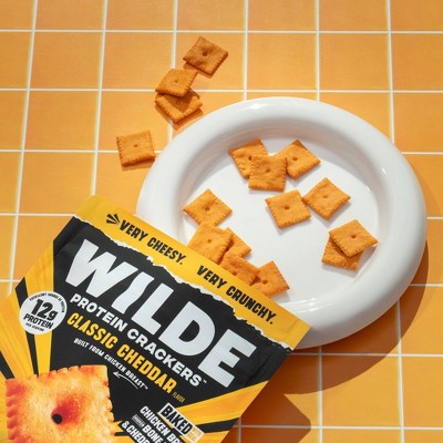 WILDE Original Cheddar Cheese Protein Crackers - 4.2oz