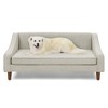 Kumasinova Elevated Dog Bed,Modern Dog Couch Bed with Unique Armrest Design,Large Dog Bed for Medium&Big Breeds,Comfortable Dog Furniture - 4 of 4