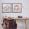 Stupell Industries Groovy Floral Mushrooms, 25" x 25" - 2 of 4