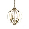 Kichler Lighting Voleta 3 - Light Pendant in  Natural Brass - 4 of 4