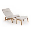 GRANDPATIO Patio Aluminum Adjustable Chair With Ottoman - 2 of 4
