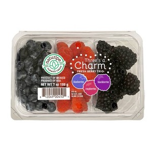 Three's a Charm Berry Trio - 7oz - 1 of 2