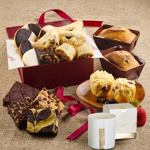 Dulcet Gift Baskets Gourmet Treats and Scented Candle Gift Basket - 1 of 4
