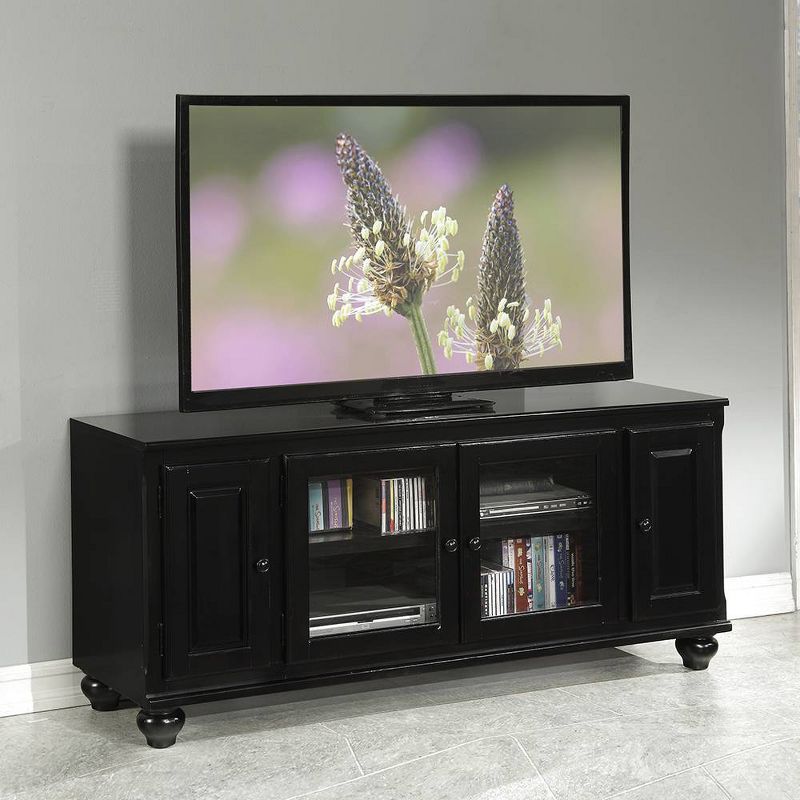 58&#34; Ferla TV Stand for TVs up to 59&#34; Black - Acme Furniture, 1 of 9