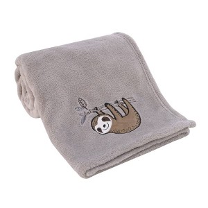 Little Love by NoJo Sloth Let's Hang Out Baby Blanket - 1 of 3