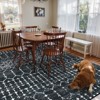 Lahome Moroccan Geometric Area Rug– Washable Non-Slip Low-Pile Carpet for Living Room, Bedroom,Office,Kitchen,Nursery,or Dining Room - 2 of 4