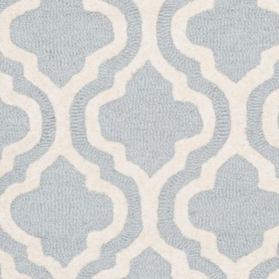 light blue/ivory