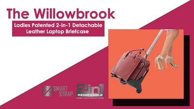Shop Mcklein Willowbrook Fuchsia Detachable-W – Luggage Factory