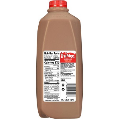 TruMoo Whole Chocolate Milk - 0.5gal