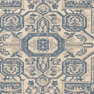 cream/blue