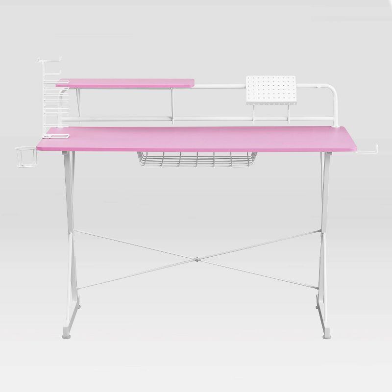 TS 200 Carbon Computer Gaming Desk Pink - Techni Sport, 6 of 9