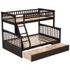 Merax Convertible Twin over Full Bunk Bed with Built-in Storage Drawers - 3 of 4