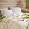 Luxury Bamboo Cotton Blanket – Oversized, Breathable, Jacquard Weave for All-Season, Eco-Friendly Comfort - 2 of 4