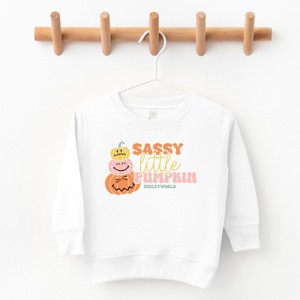 The Juniper Shop SmileyWorld Sassy Little Pumpkin Toddler Sweatshirt - 1 of 4