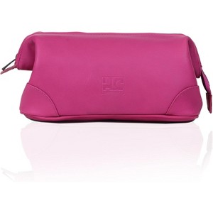 Toiletry Bag Men Compact Leather Durable for Men, Travel Bag, Water-Resistant Bathroom - 1 of 4