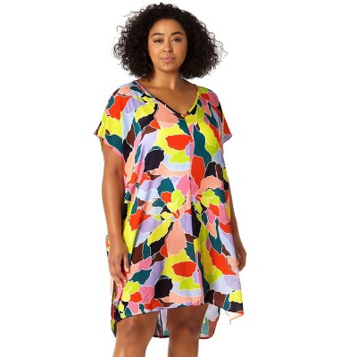 plus size swimsuit cover up target