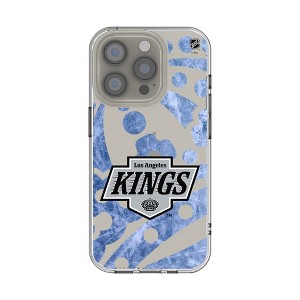 NHL Western Conference Teams Ice Tilt Clear Cell Phone Case for Apple iPhone - 1 of 4