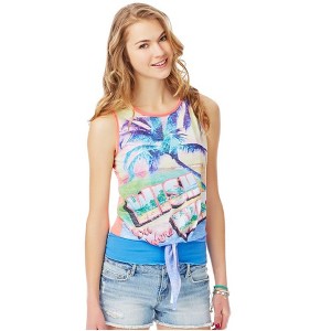 Aeropostale Womens Wish You Were Here Tank Top - 1 of 2