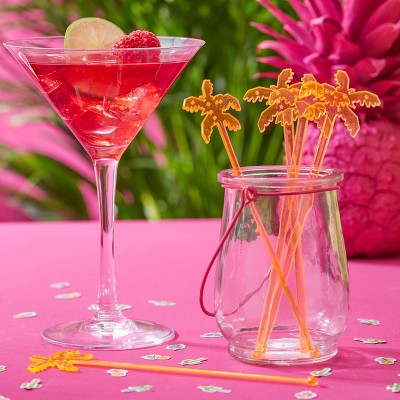 Hot Summer Palm Drink Stirrers