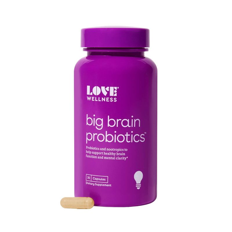 Love Wellness Big Brain Probiotics - 30ct, 3 of 7
