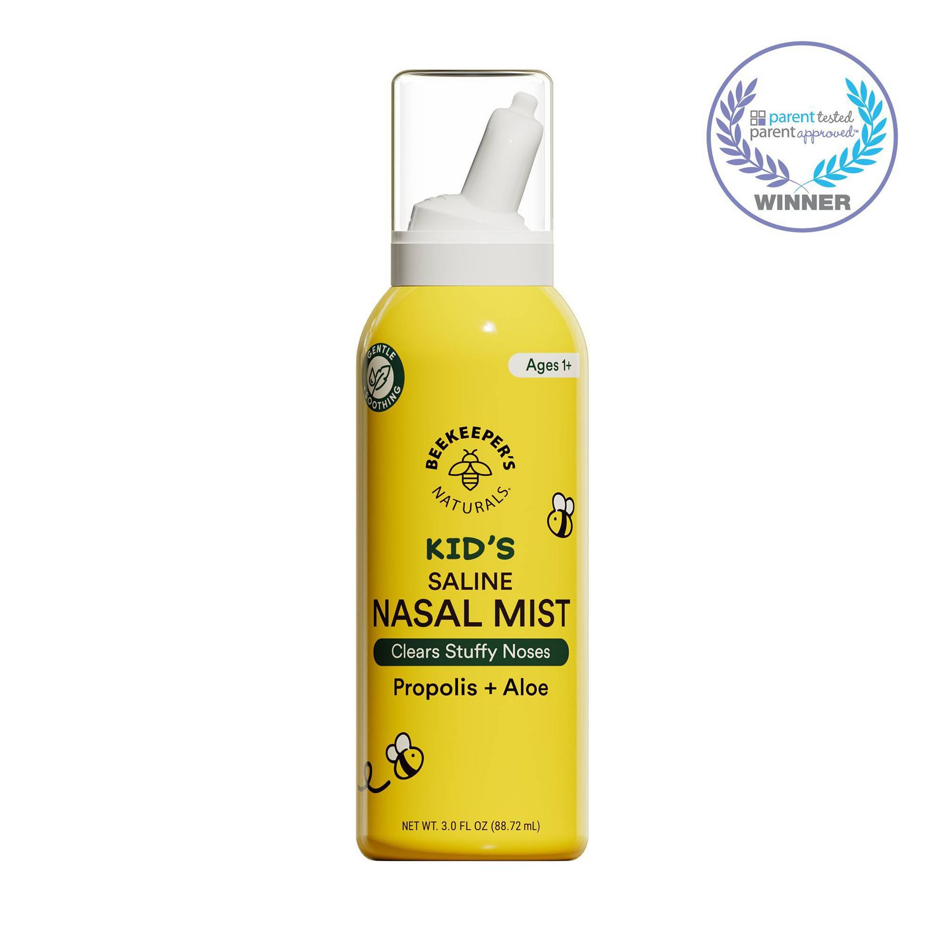 Beekeeper's Naturals Kid's Saline Nasal Mist - 3 fl oz