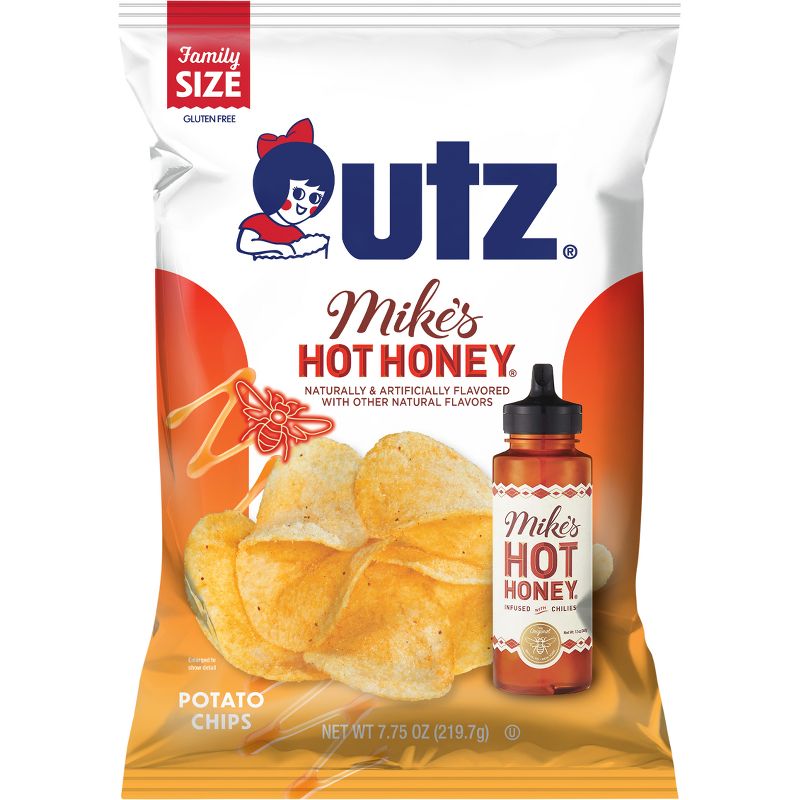 Utz Mike&#39;s Hot Honey Potato Chips - 7.75oz, 2 of 5