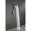 ALEXOUN Shower System, with 10" Rain Showerhead, 4-Function Hand Shower, Adjustable Slide Bar and Soap Dish - 2 of 4