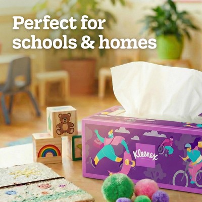 Kleenex Ultra Soft Back to School Facial Tissue - 4pk/120ct